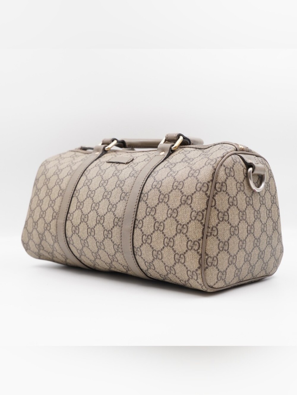 CI11 ❤️ Gucci GG Monogram Coated Canvas Boston - Picture 4 of 15